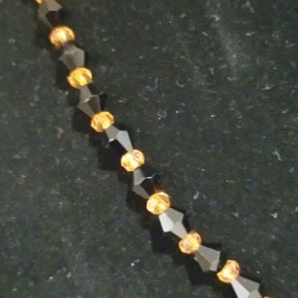 Crystal necklace with Tassel Pendant - Picture 5 of 5